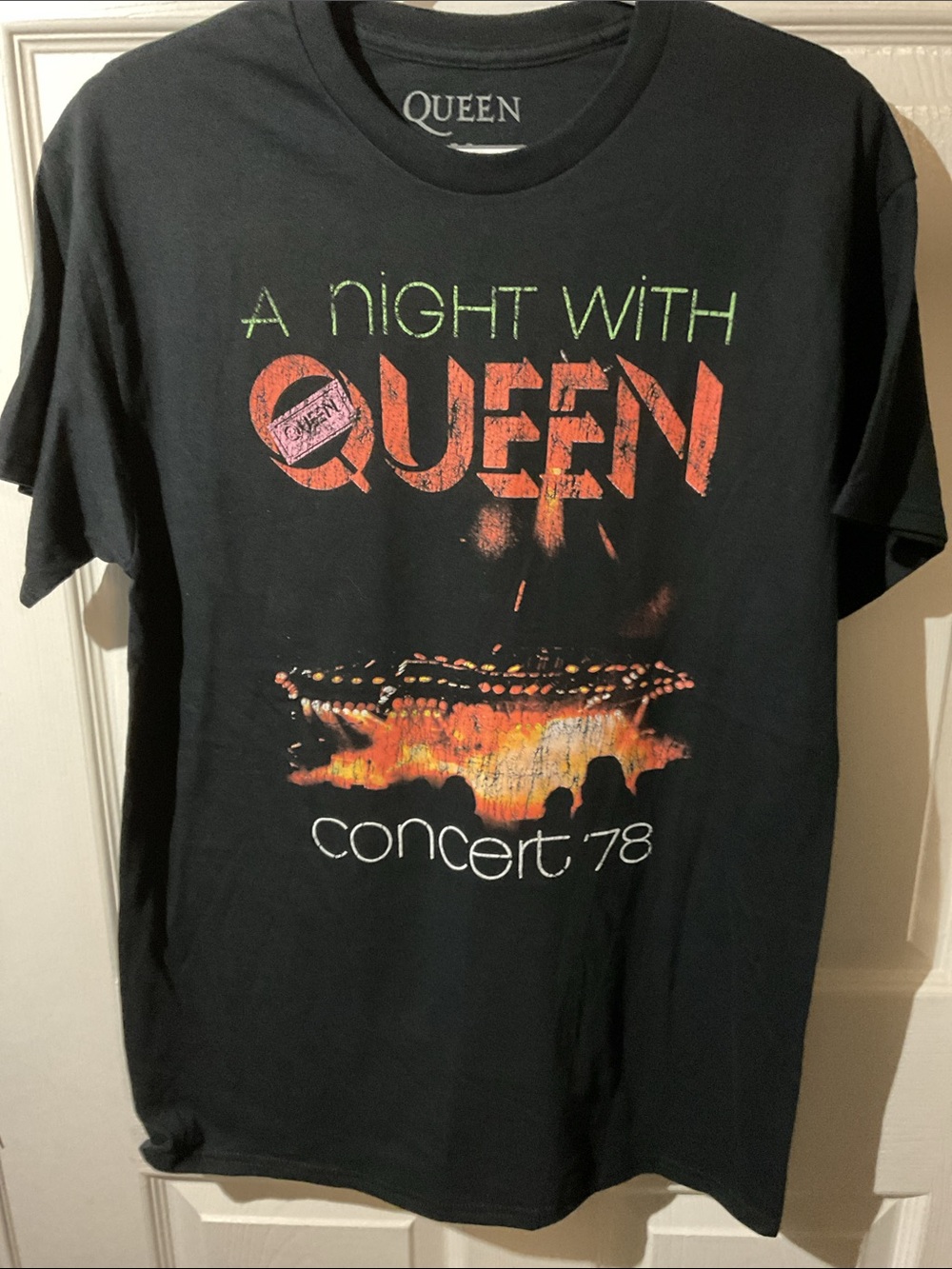 Queen 1978 Concert Tour Tee with Backhit